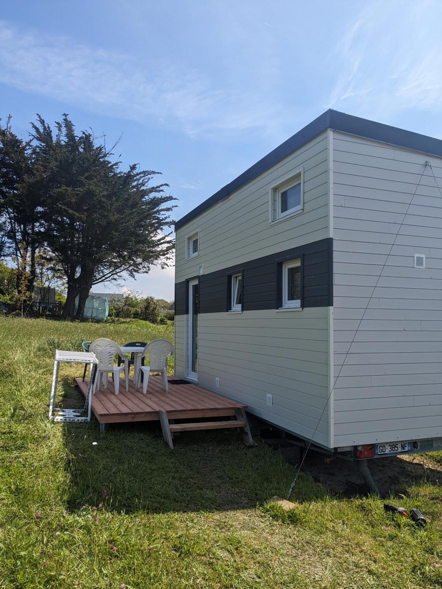 Tiny House Proche De La Plage Sans Draps Ni Serviettes Plévenon Exterior foto